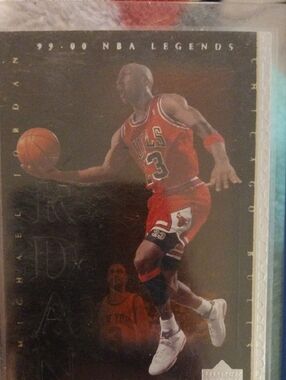 Jordan The Best Poster Card - Jordan / Brown & White
